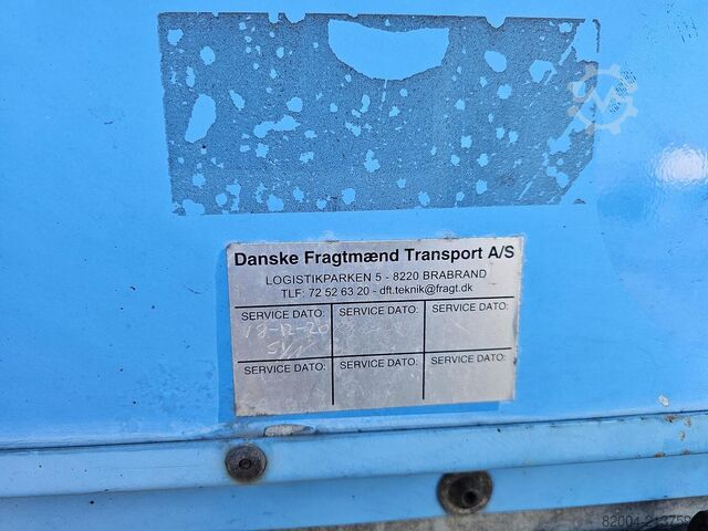 2014 NORDIC S342 sliding roof | hardwooden floor | Saf disc| Galvanised chassis. | 2000 kg loading l NORDIC S342 sliding roof | hardwooden floor | Saf disc...