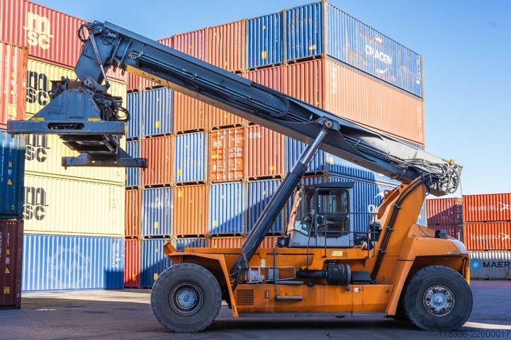 Vollcontainer Reachstacker Kalmar DRF450-60S5