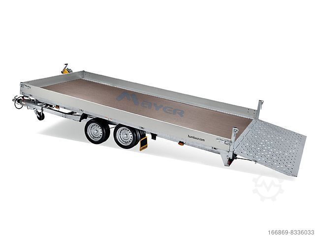 ▷ Autotransporter TEMA Autotrailer ankippbar TEMARED CarFlat