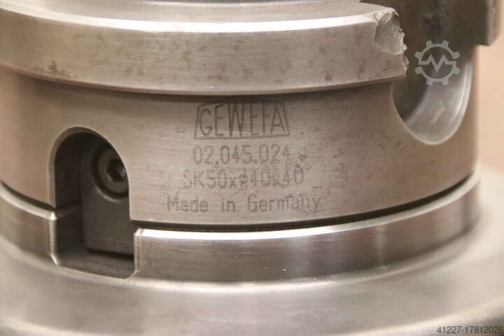 Knife head SK50 4 pieces Gewefa Sandvik Coromant Ø 100/110/140/160 mm