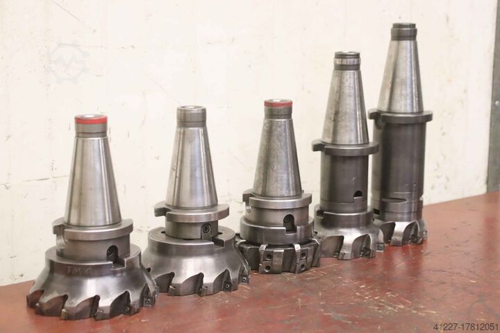 Knife head SK50 5 pieces Gewefa Sandvik Coromant Ø 100/125/160 mm