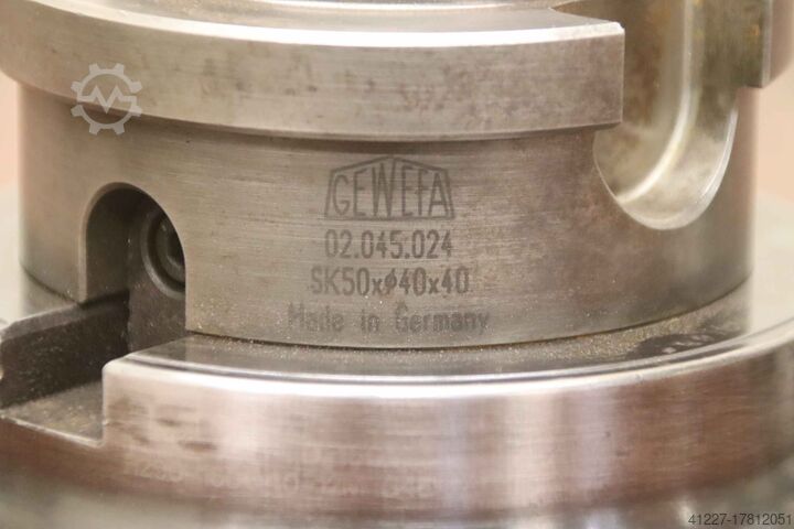 Knife head SK50 5 pieces Gewefa Sandvik Coromant Ø 100/125/160 mm