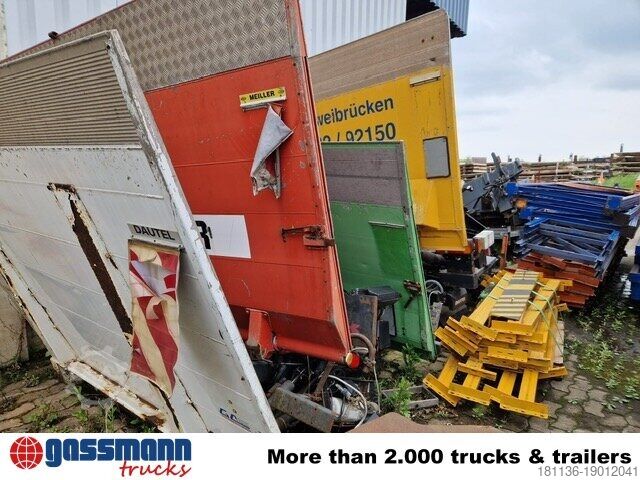 Agricultural machine  diverse Ladebordwände 1-2to, demontiert,