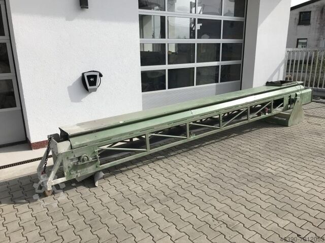 Förderband, Muldenförderband, Muldenförderer,; Gurtförderer, Transportband, Gurtförderband für Schüt GASUS FB 400 x 5500