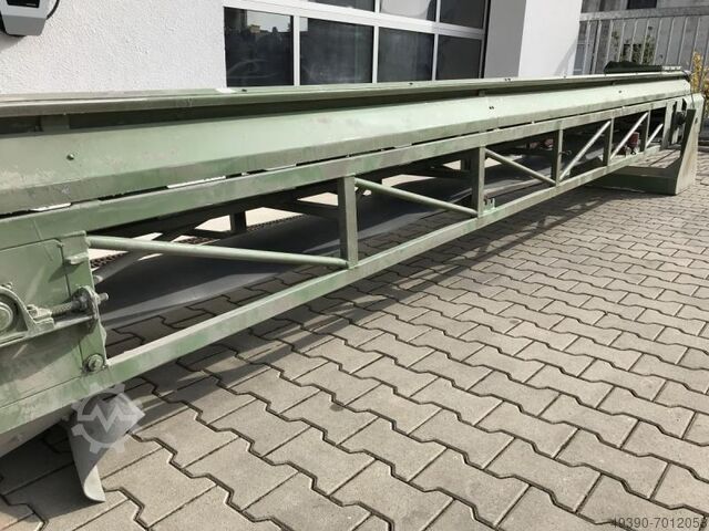 Förderband, Muldenförderband, Muldenförderer,; Gurtförderer, Transportband, Gurtförderband für Schüt GASUS FB 400 x 5500