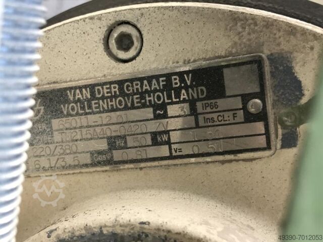 Förderband, Muldenförderband, Muldenförderer,; Gurtförderer, Transportband, Gurtförderband für Schüt GASUS FB 400 x 5500