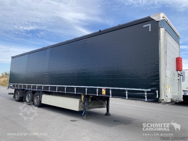 Auflieger mit Pritsche & Plane Schmitz Cargobull Semitrailer Curtainsider Standard