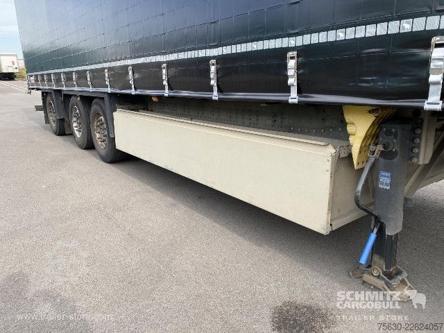 Auflieger mit Pritsche & Plane Schmitz Cargobull Semitrailer Curtainsider Standard