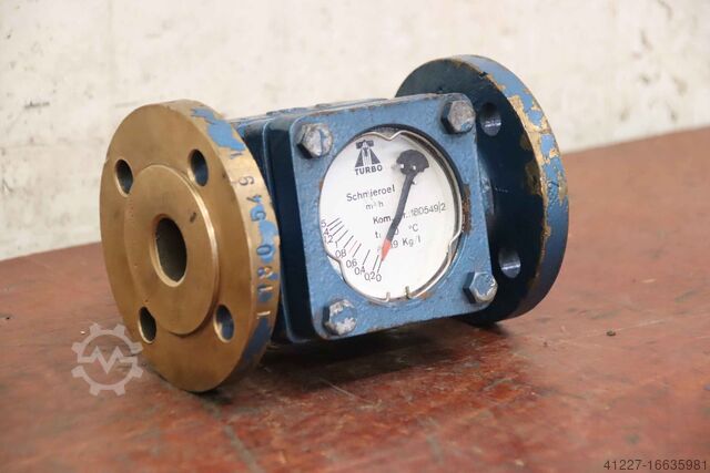 Lubricating oil flow meter Turbo 0 bis 1,5 m³/h DN 25