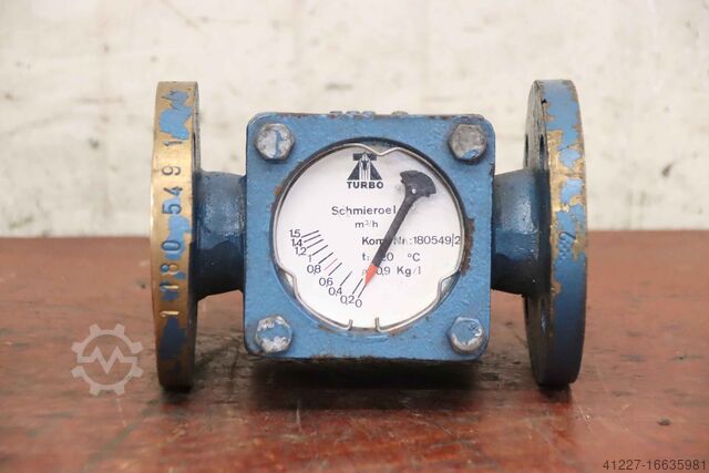 Lubricating oil flow meter Turbo 0 bis 1,5 m³/h DN 25