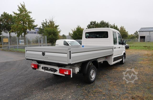Pick-up van VOLKSWAGEN Crafter 35 Doka Pritsche TDI lang *PDC*7-Sitzer