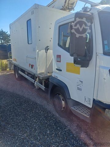 Working platform truck RENAULT D 180 Arbeitsbühne 15 Meter