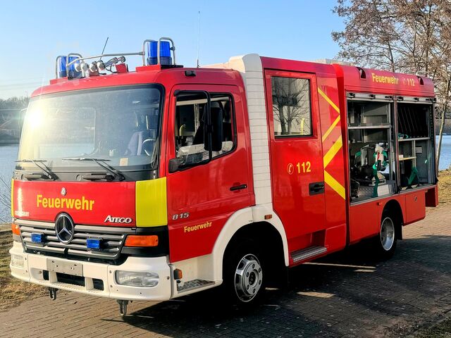 Fire truck Mercedes-Benz ATEGO 815 4x2 Löschgruppenfahrzeug LF 10