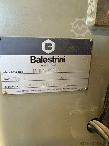 Slot mortiser BALESTRINI Micron