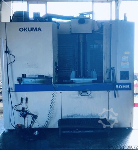 CNC turning and milling center Okuma MA50HB