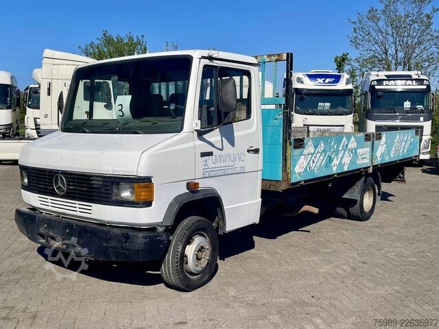 Open body Mercedes-Benz 711 D open truck. 5.10 m long cargo, 3 seats. V...