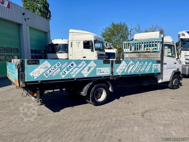 Open body Mercedes-Benz 711 D open truck. 5.10 m long cargo, 3 seats. V...