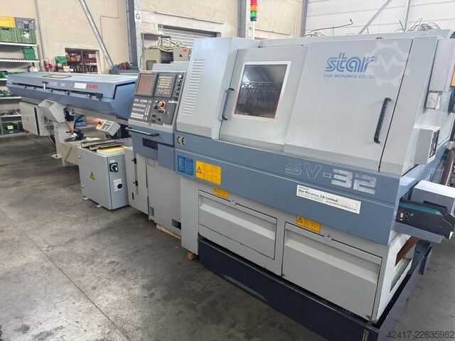 Cnc swiss type lathe STAR Micronics SV-32