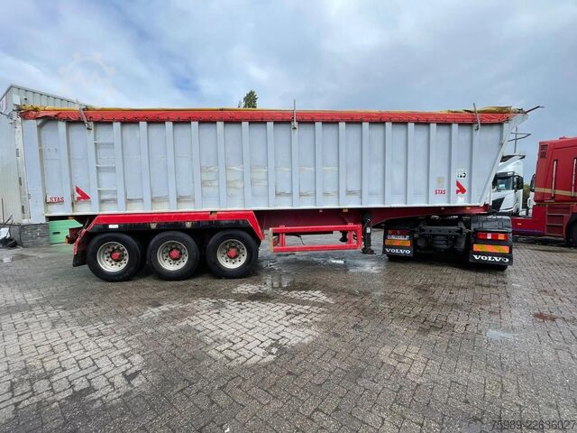 Kipper Stas Volume  40m3 3 axels spring, Alu