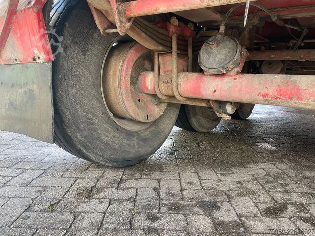 Kipper Stas Volume  40m3 3 axels spring, Alu