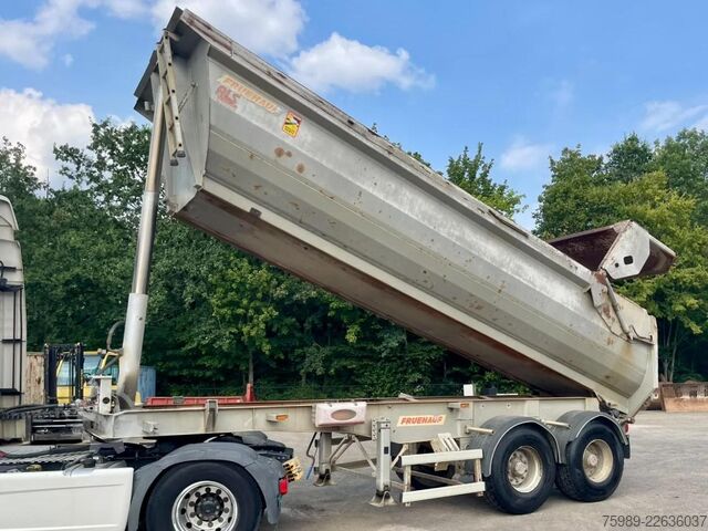 Kipper Fruehauf STEEL CHASSIS,  DUMPER!   Full spring!  TOP con...