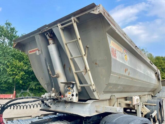 Kipper Fruehauf STEEL CHASSIS,  DUMPER!   Full spring!  TOP con...