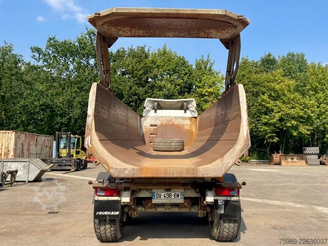 Kipper Fruehauf STEEL CHASSIS,  DUMPER!   Full spring!  TOP con...