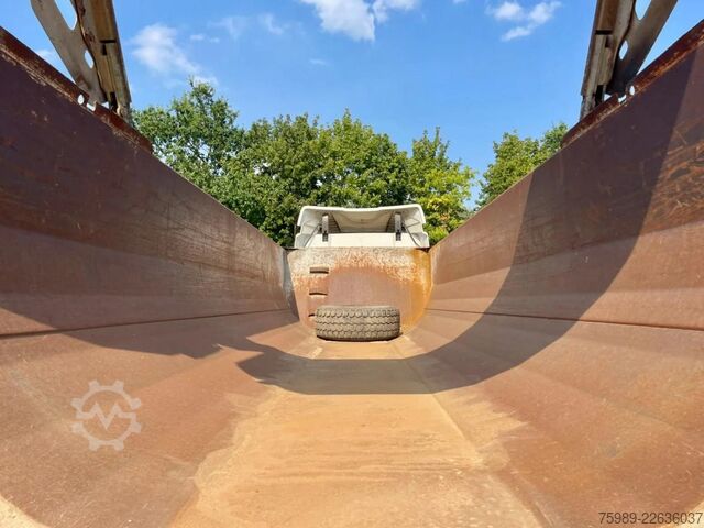 Kipper Fruehauf STEEL CHASSIS,  DUMPER!   Full spring!  TOP con...
