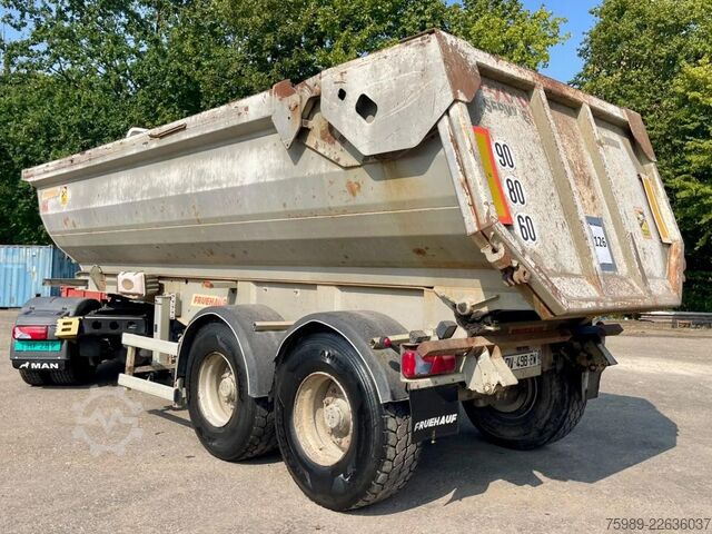 Kipper Fruehauf STEEL CHASSIS,  DUMPER!   Full spring!  TOP con...