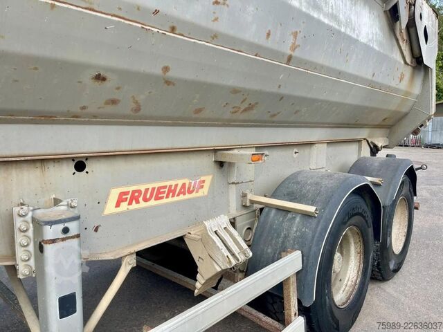 Kipper Fruehauf STEEL CHASSIS,  DUMPER!   Full spring!  TOP con...