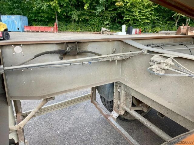 Kipper Fruehauf STEEL CHASSIS,  DUMPER!   Full spring!  TOP con...