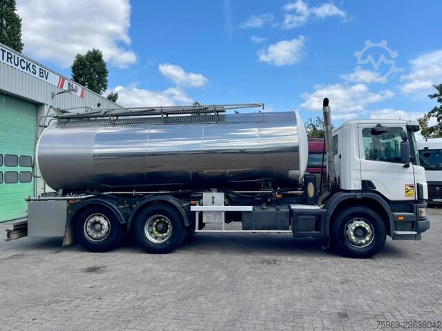 Tankwagen Scania G 114 - 340  FOOD TANK RETARDER,  HYDRAULIC, PTO