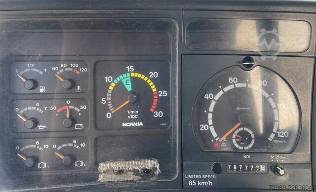 Tanker Scania G 114 - 340  FOOD TANK RETARDER,  HYDRAULIC, PTO