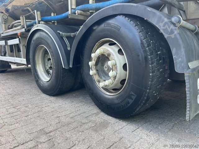 Tanker Scania G 114 - 340  FOOD TANK RETARDER,  HYDRAULIC, PTO