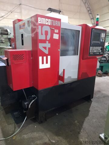 Cnc-Drehzentrum EMCO Emcoturn E45