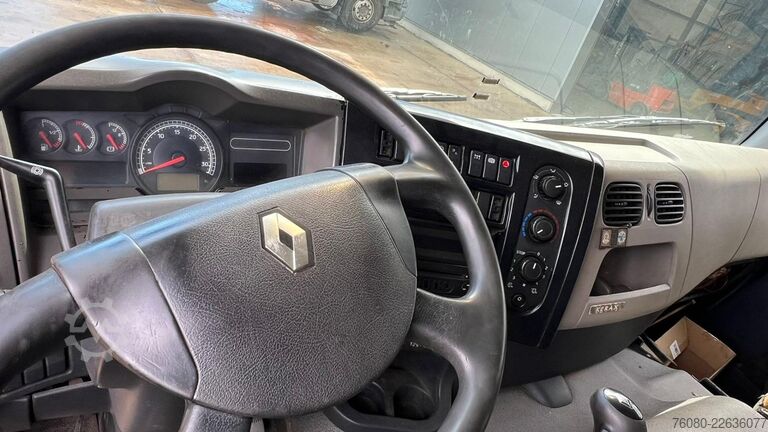 Fahrgestell mit Fahrerhaus Renault Kerax 450 DXI (BOITE MANUELLE / LAMES / GRAND P...