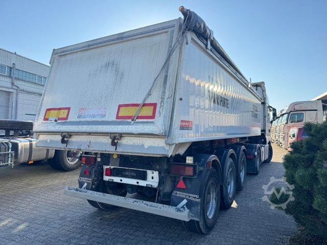 Tipper semitrailer LANGENDORF SKA 24/30 ALU Mulden Kipper 26m³ Liftachse