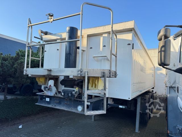 Tipper semitrailer LANGENDORF SKA 24/30  ALU Mulden Kipper  26m³  Liftachse