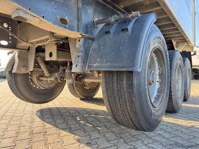 Tipper semitrailer LANGENDORF SKA 24/31  ALU Mulden Kipper  26m³  Liftachse