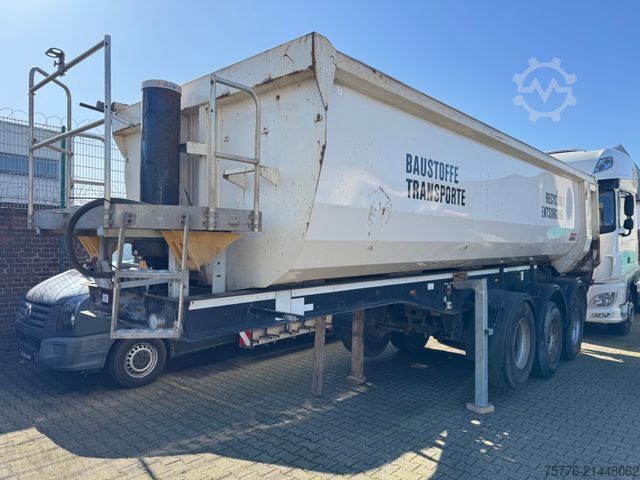 Tipper semitrailer LANGENDORF SKS HS 24/30 StahlMulden Kipper  26m³  Hardox