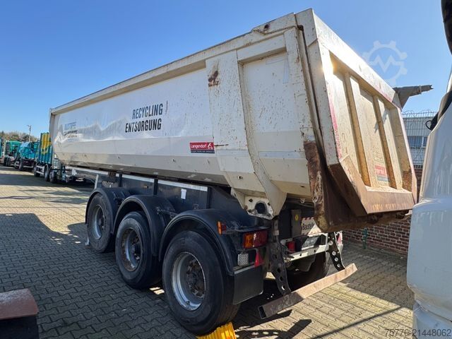 Tipper semitrailer LANGENDORF SKS HS 24/30 StahlMulden Kipper  26m³  Hardox