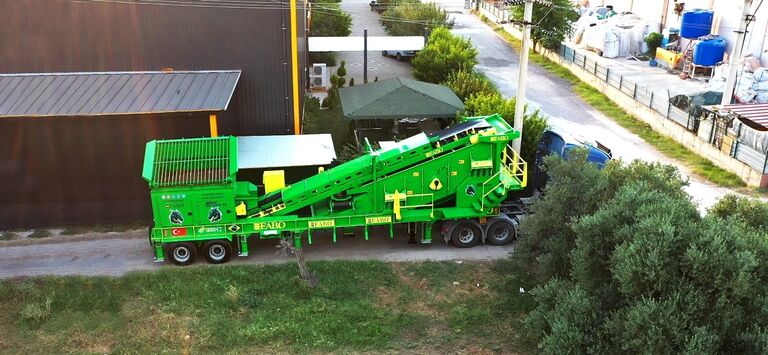 Mobile Screen FABO Mobile Screen ME-2050 Mobile Screening Machine