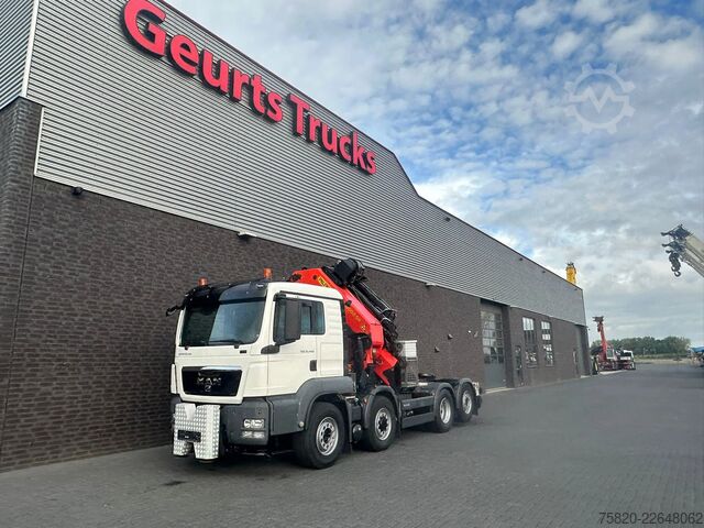 Kranwagen MAN TGS 35.440 8X4H-6 BL + PALFINGER PK 78002 + PJ ...
