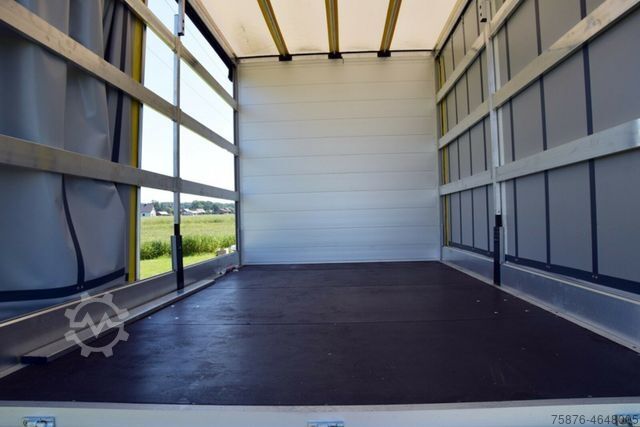 Curtain sider van VOLKSWAGEN Crafter 177 PS Planenaufbau 430x220x220 cm.