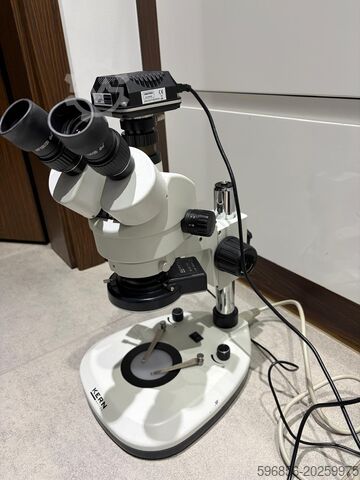 Stereoscopic microscope KERN OZL 464 Mikroskop stereoskopowy KERN OZL 464 z kamerą cyfrową