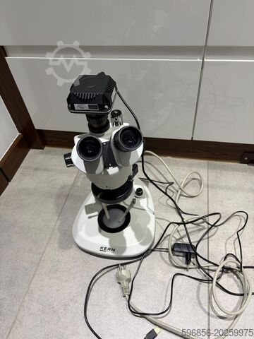 Stereoscopic microscope KERN OZL 464 Mikroskop stereoskopowy KERN OZL 464 z kamerą cyfrową