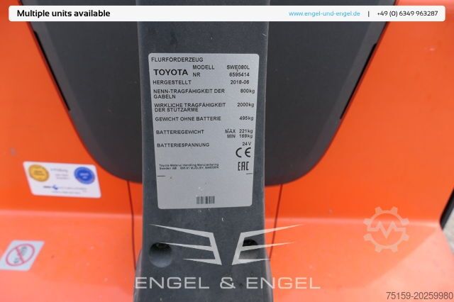 Hochhubwagen bt SWE 080L