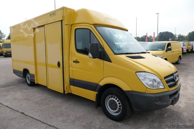 Box van mercedes-benz SPRINTER 310 CDI MAXI EURO-5  KOFFER REGALE KAMERA DURCHGANG