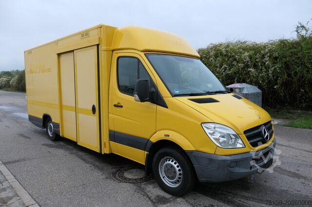 Box van mercedes-benz SPRINTER 310 CDI MAXI EURO-5 KOFFER REGALE KAMERA DURCHGANG