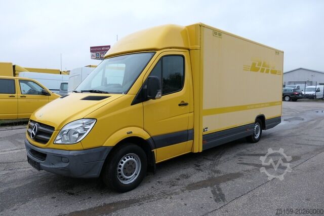 Box van mercedes-benz SPRINTER 310 CDI MAXI EURO-5 KOFFER REGALE KAMERA DURCHGANG